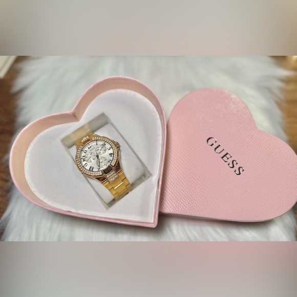 GUESS Women’s Multi-Function Gold-Tone Sport Watch - Picture 1 of 16